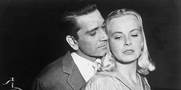 Richard Conte and Jean Wallace in Joseph H. Lewis’ Big Combo