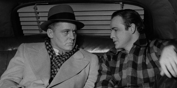 Rod Steiger and Marlon Brando in Elia Kazan’s On the Waterfront