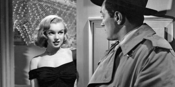 Marilyn Monroe and Sterling Hayden in John Huston’s Asphalt Jungle