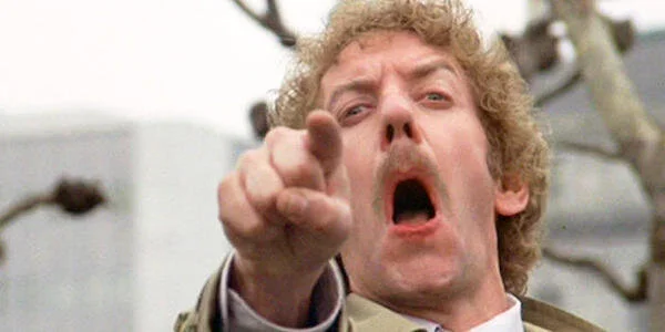 Donald Sutherland in Philip Kaufman’s Invasion of the Body Snatchers