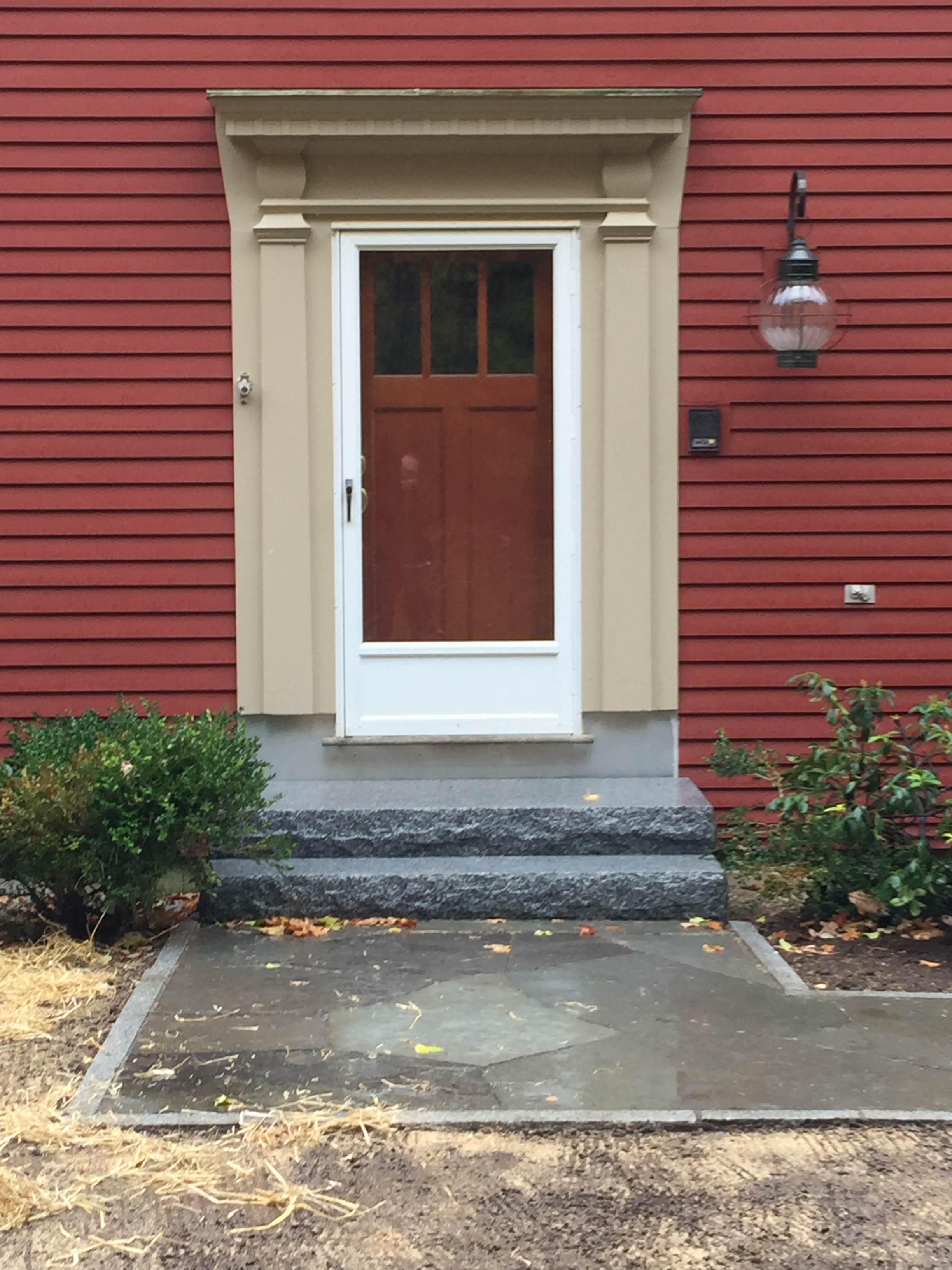 Front Door Granite Steps