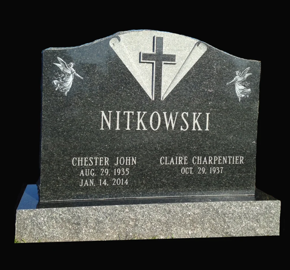 polished granite monuments