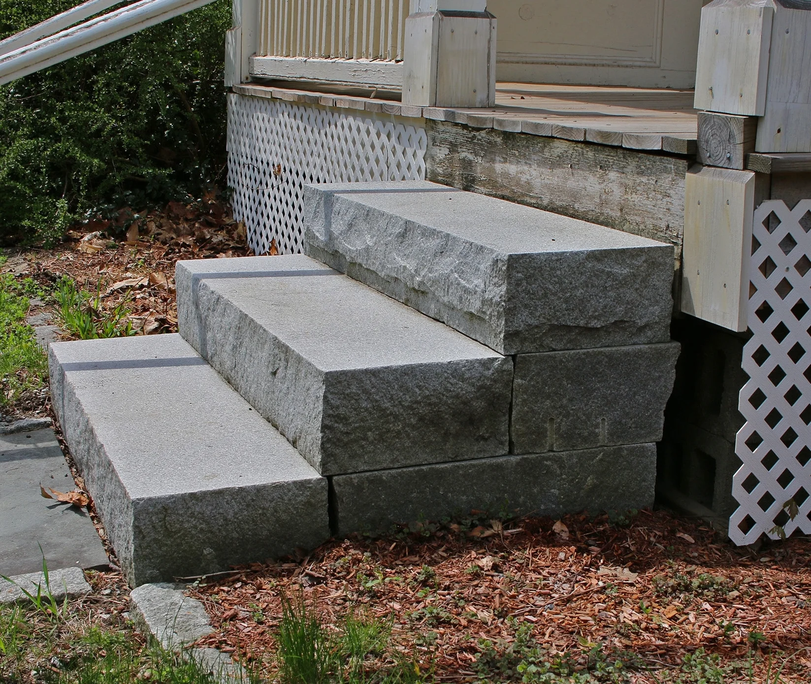 Steps & Posts — Peterborough Marble & Granite Works, LLC
