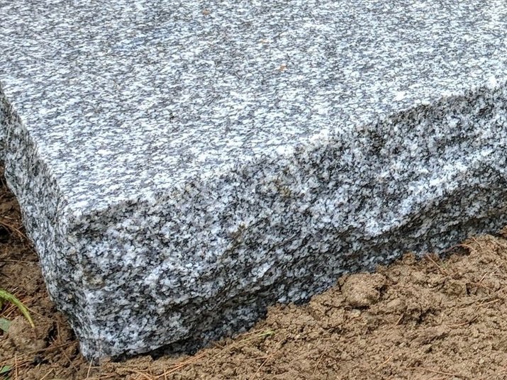 Rock Pitch Finish (Stanstead Gray Granite Sample)
