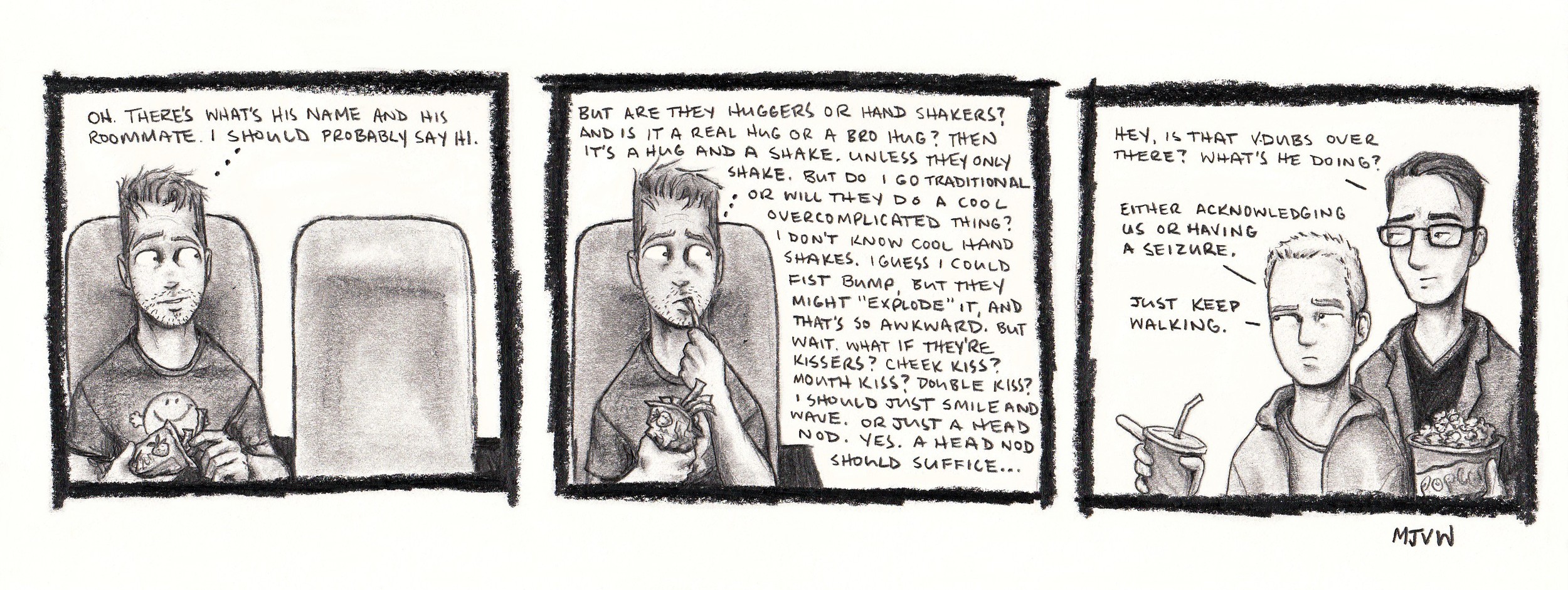 The Soul-Crushing Pressure of Saying Hello