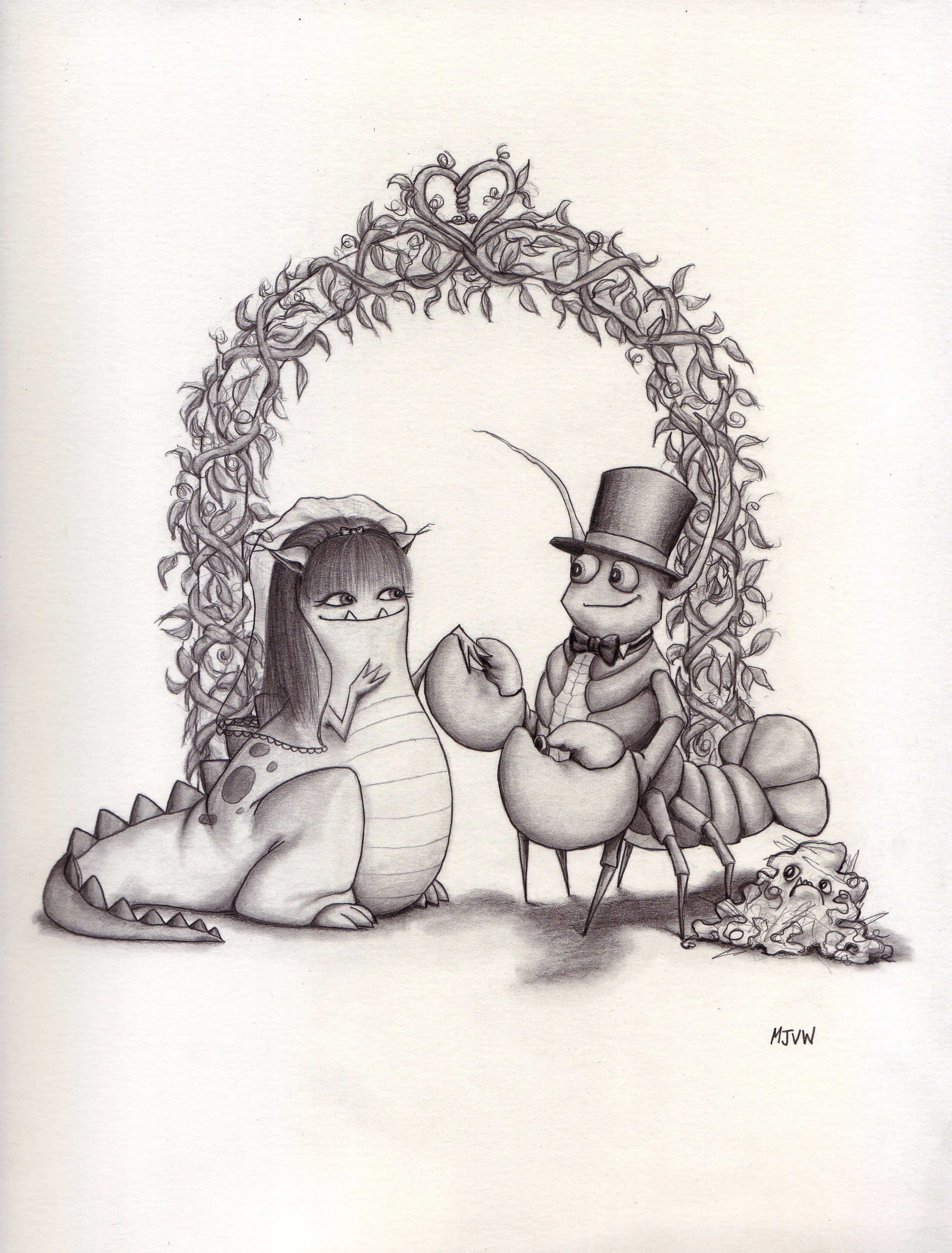 Monster Lobster Wedding