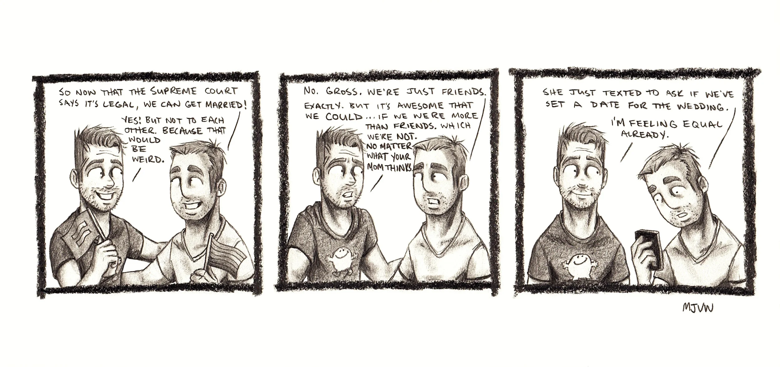 Equal Rights, Equal Awkwardness