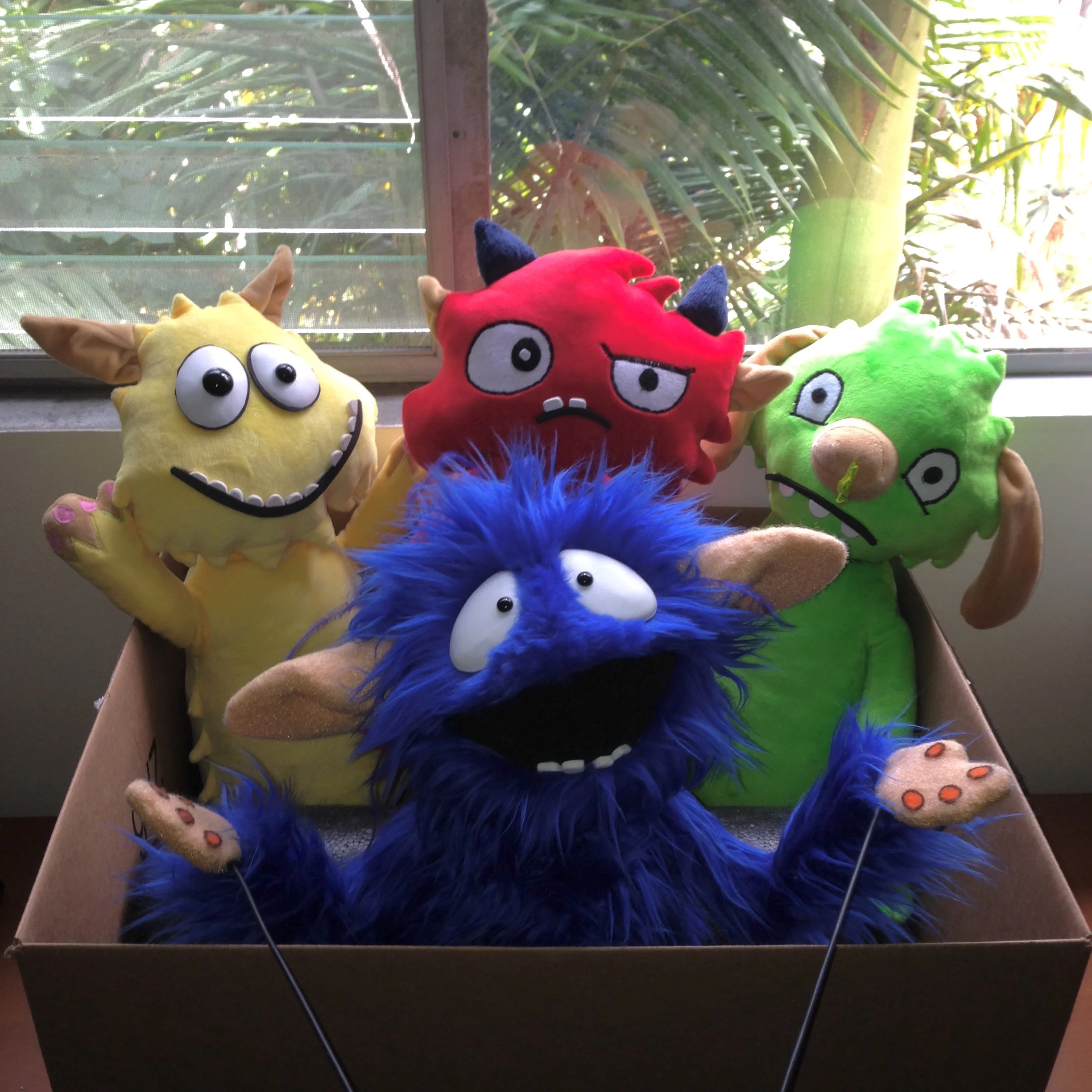 PEEVES - Puppet and plushie prototypes