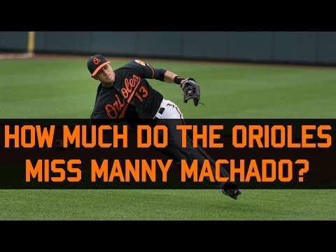 How much are the Orioles missing Manny Machado?