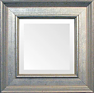quality silver traditional small mirror made in usa museum facsimiles