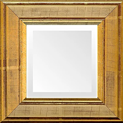 antique gold panel traditional small mirror quality