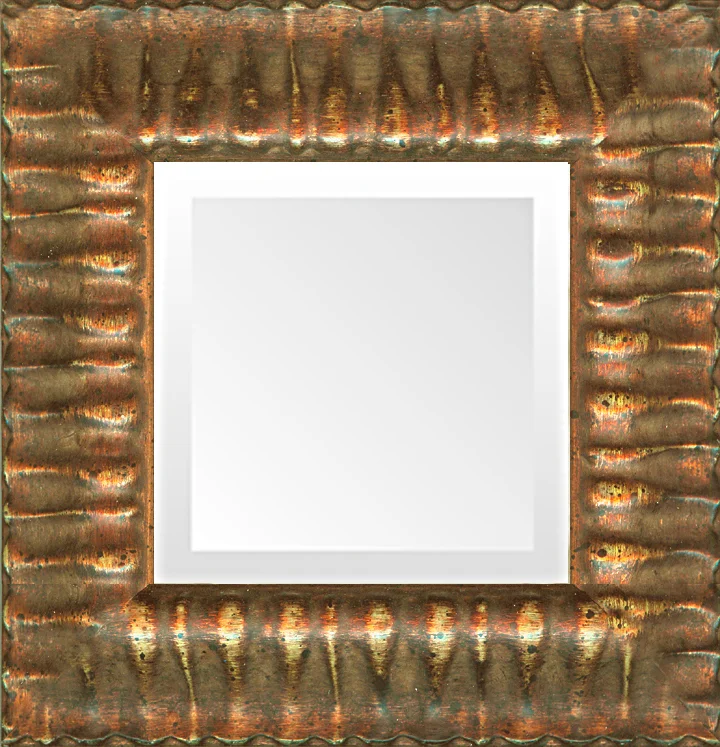 italian small ornate mirror quality made in usa