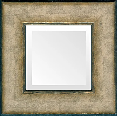 italian soft silver quality transitional mirror made in usa museum facsimiles