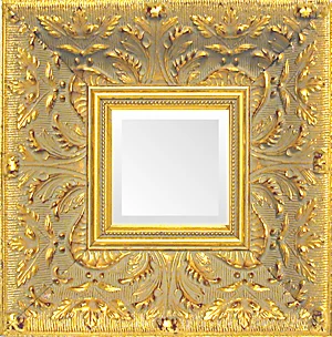 Baroque Gold Leaf Museum Ornate Mirror.jpg
