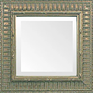silver stripe traditional small mirror quality made in usa