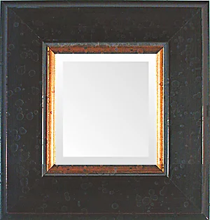 black dutch school small decorative mirror made in usa