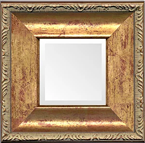 Bronze Tuscan Small Decorative Mirror Museum Facsimiles