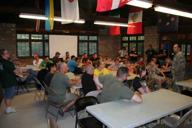 Welcome speech and dinner.