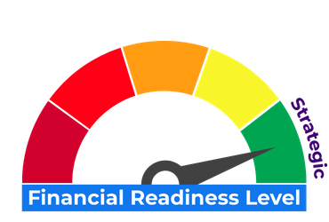 Image of a meter score of green.