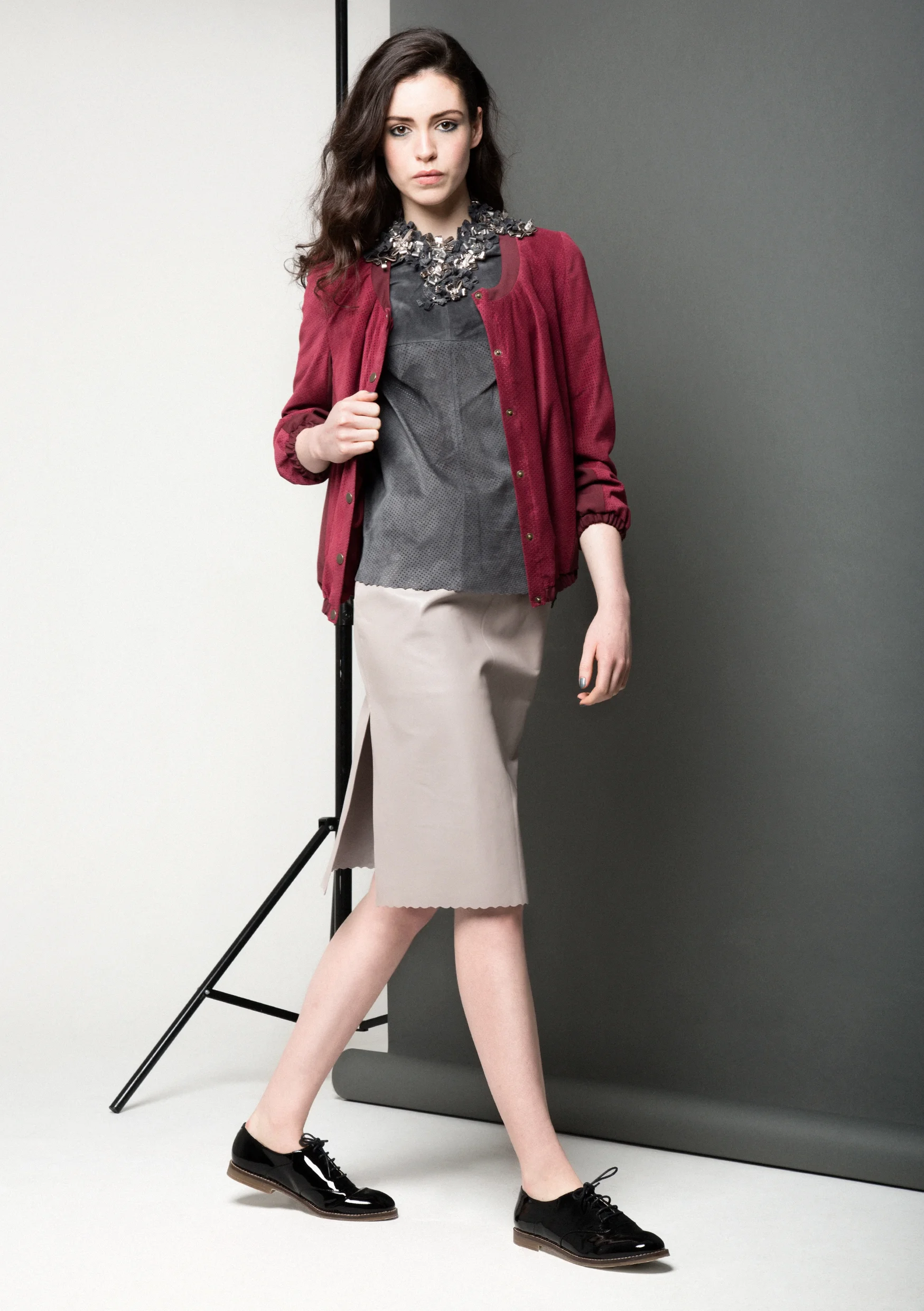 Maya Necklace /// Gunmetal