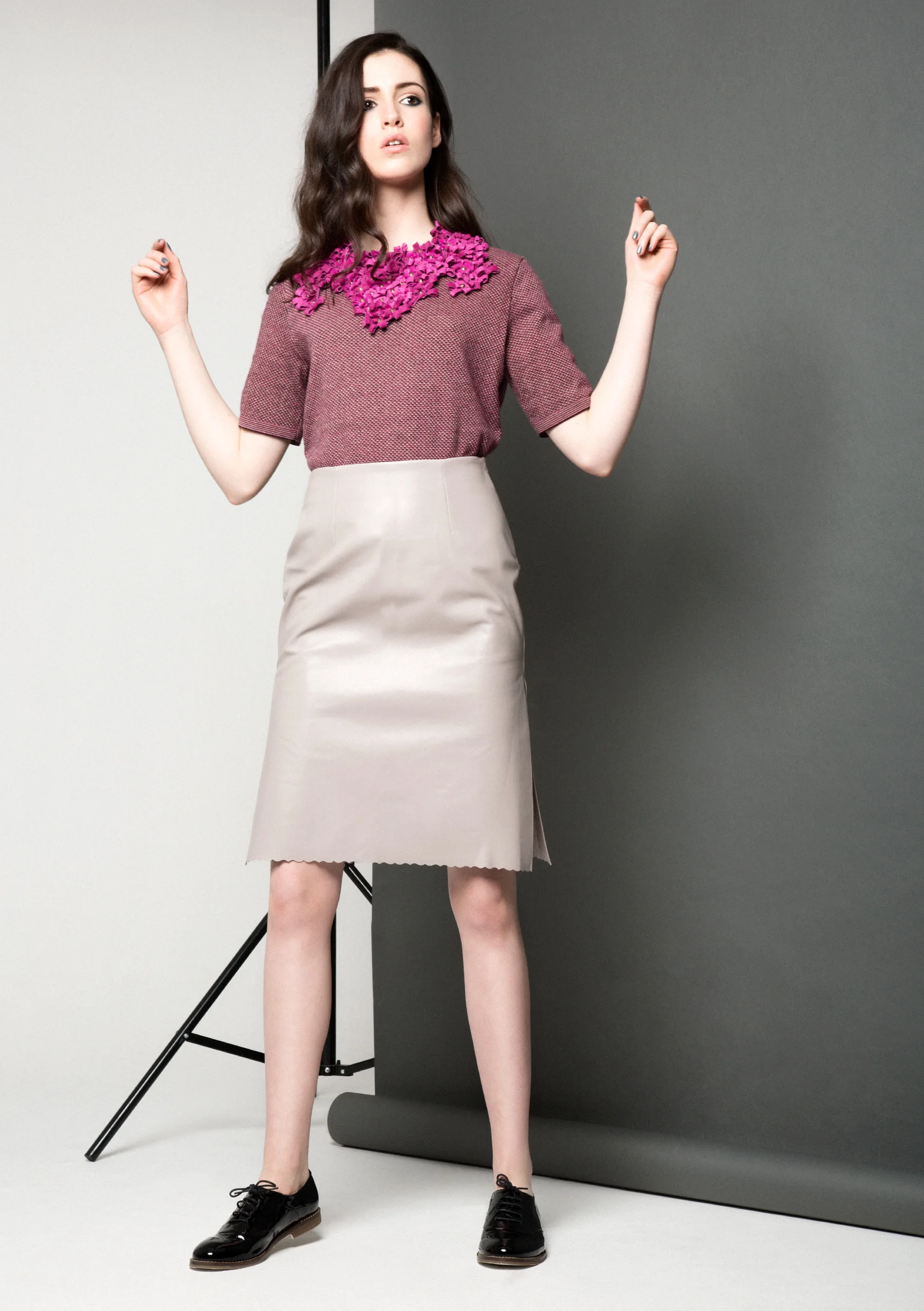 Maya Necklace /// Fuschia