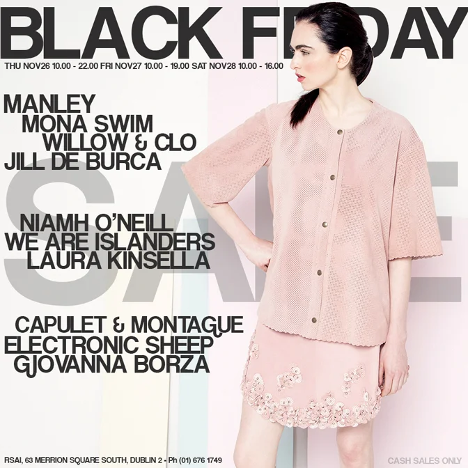 Irish Designer #Black Friday SALE!!!