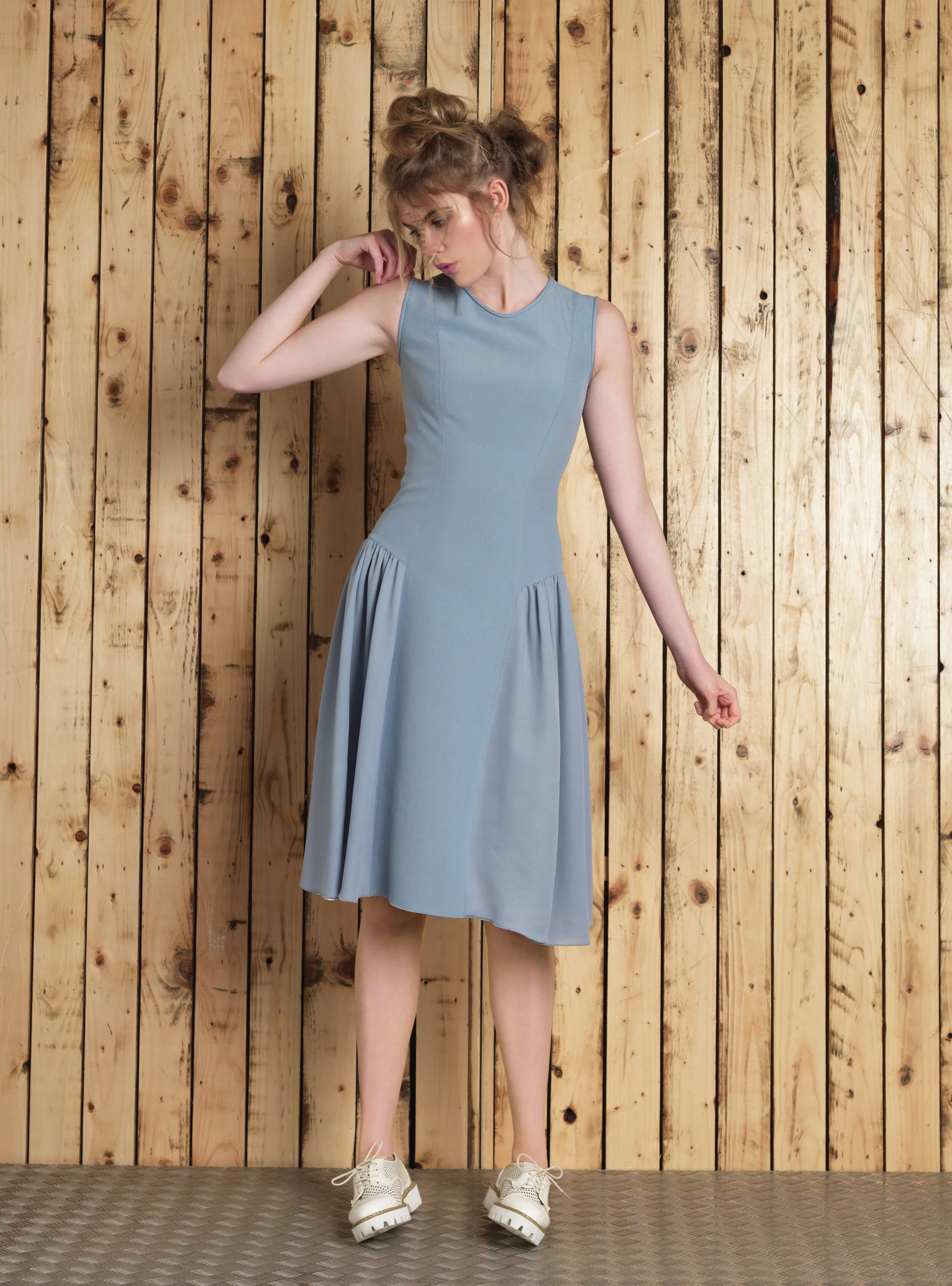 Manley SS16 Cori Dress {cornflower blue} €275.jpg