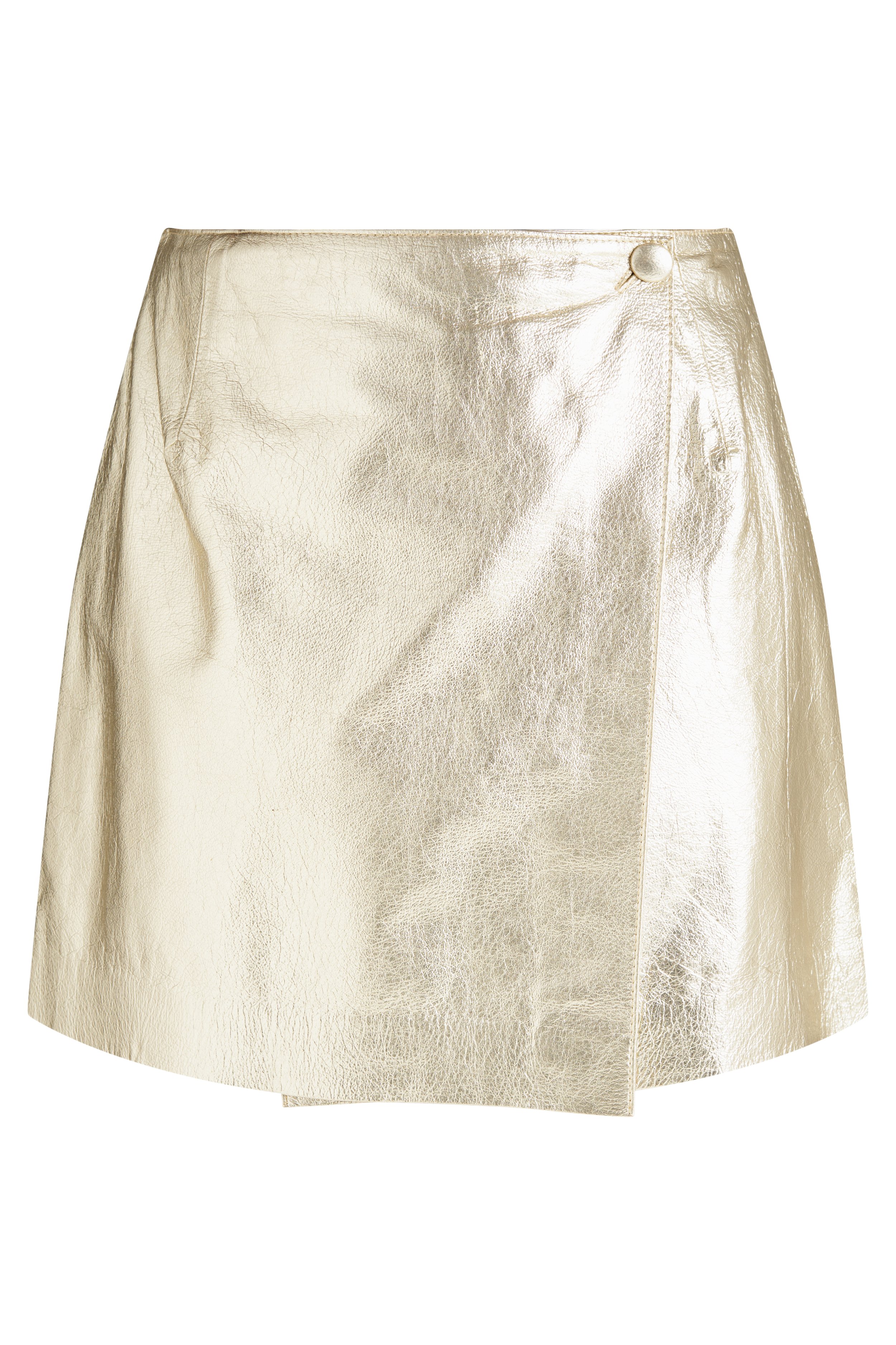 Parker mini skirt - Bleached gold — By Irish Fashion Brand Manley