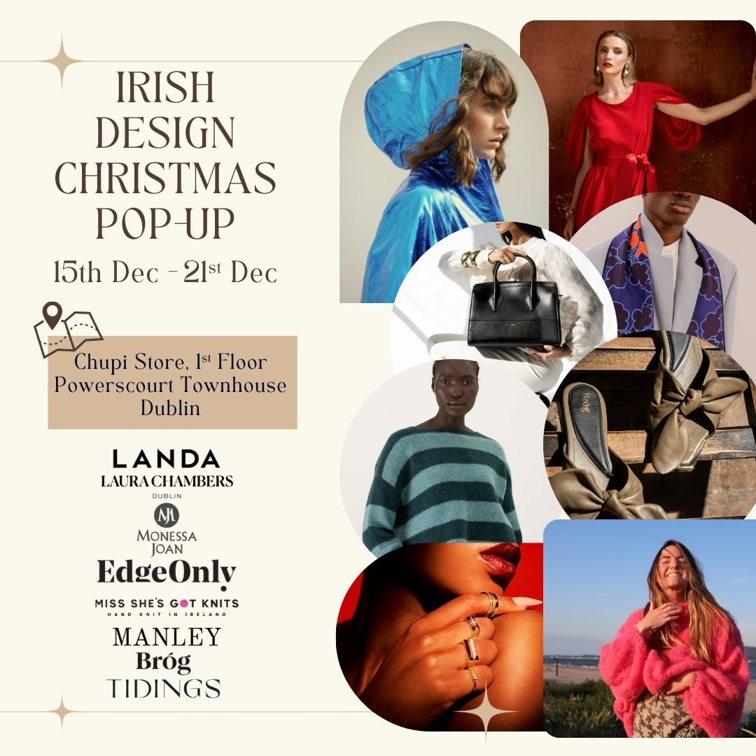 🎄 Irish Designer Christmas Pop-Up: 15–21 December at Powerscourt Townhouse