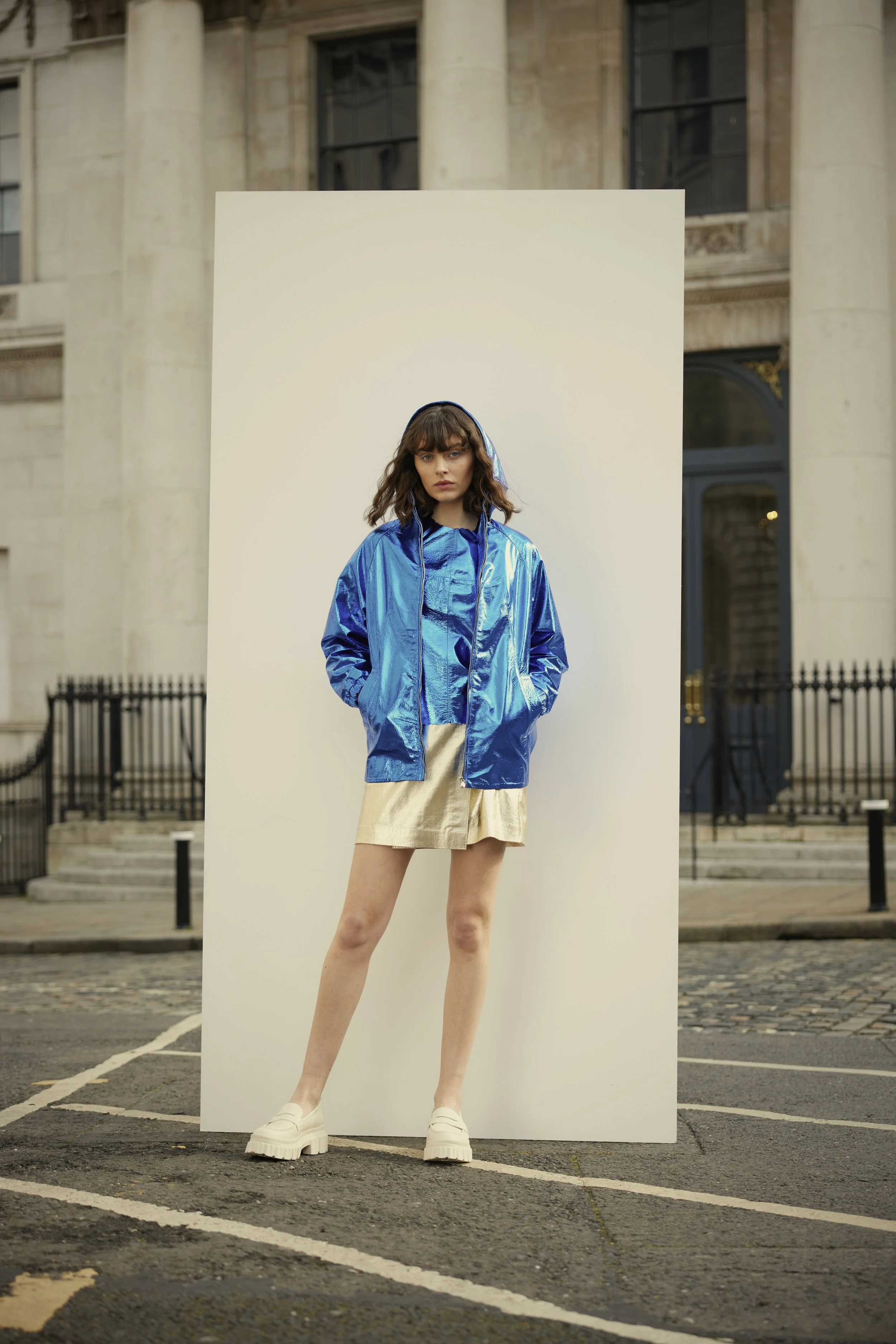 Manley Parker leather skirt bleached gold €275 Stella bomber €450.jpg