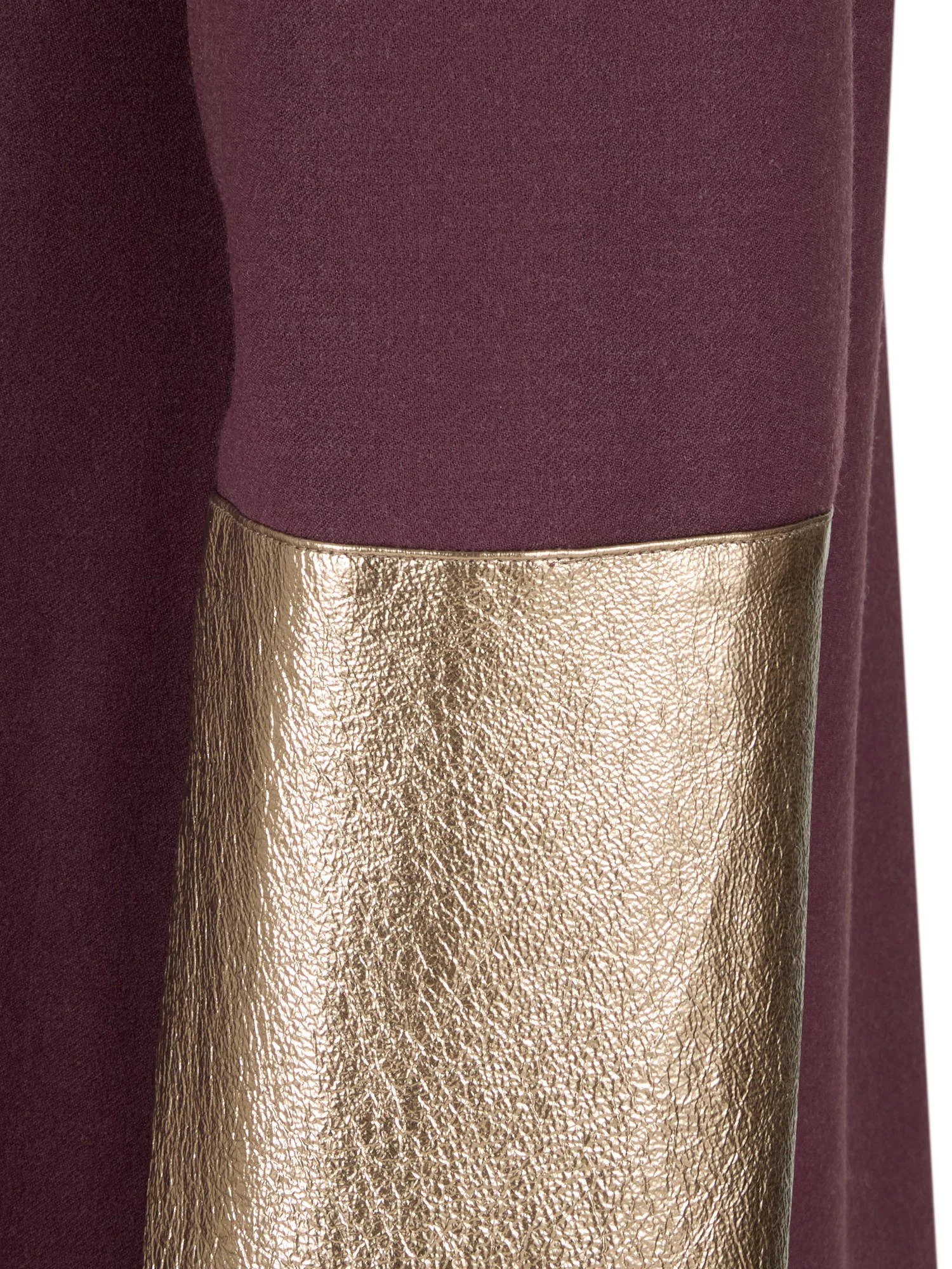 Tabby shirt - Plum and gold - fabrics.jpg