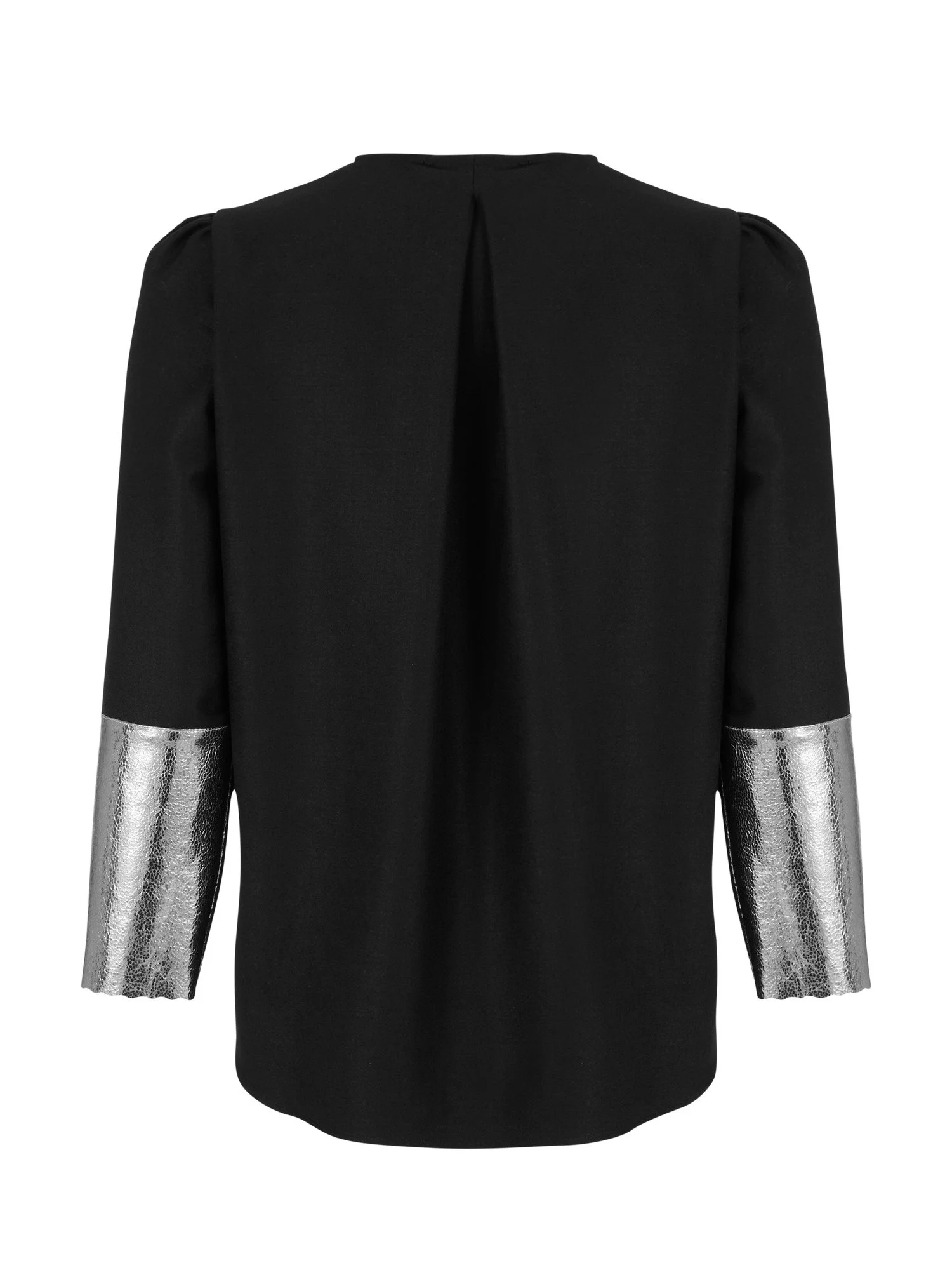 Blair shirt - Black and silver - back.jpg