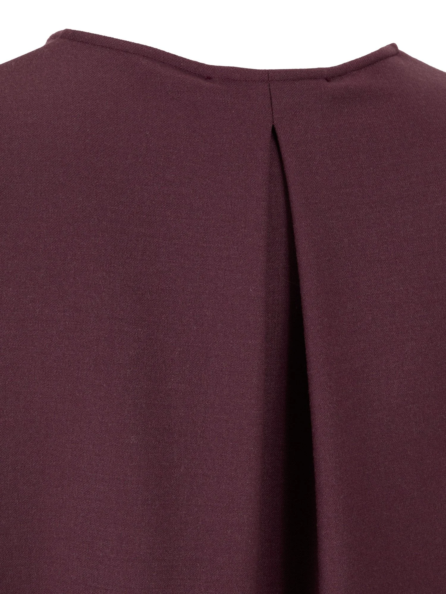 Tabby shirt - Plum and gold - back vent.jpg