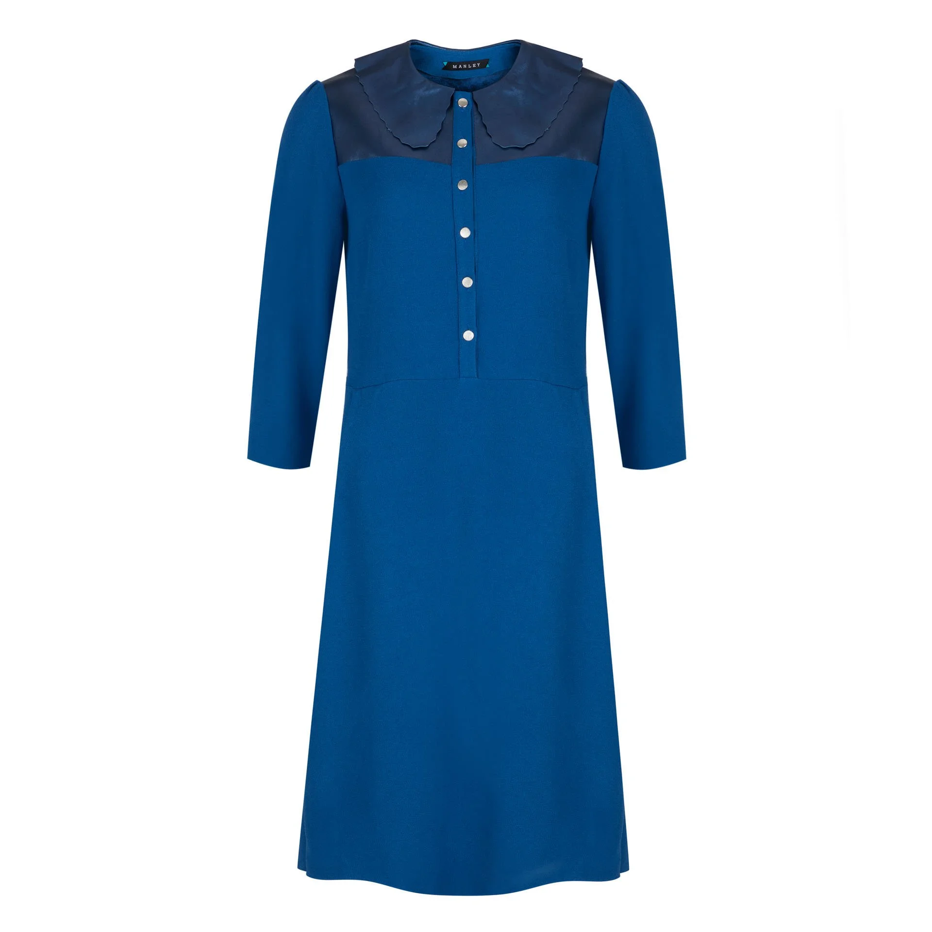 Manley - Mia Dress - Navy - Front €299.jpg