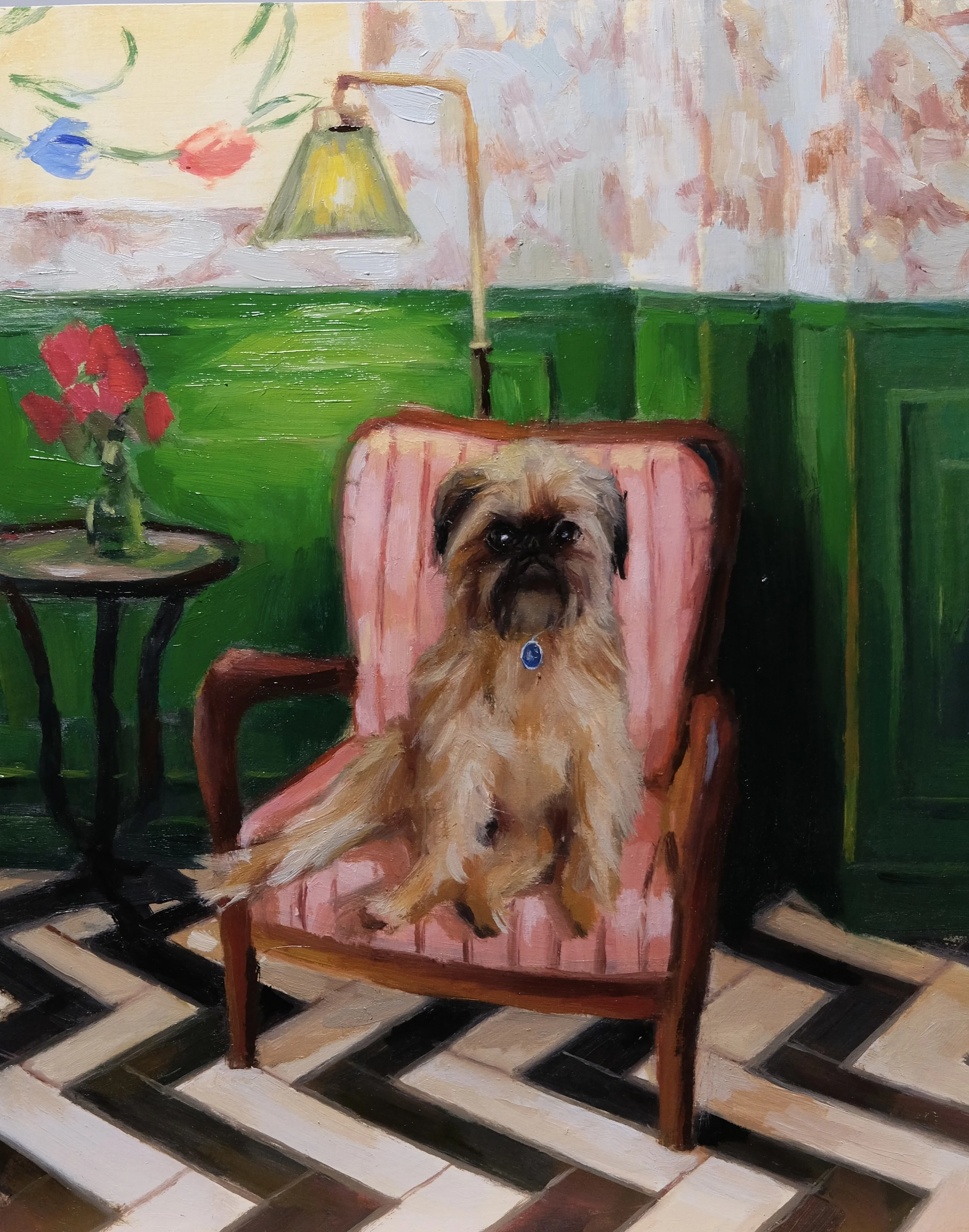 merlin | oil on panel | 10 x 12 in | 25 x 30 cm | 2023