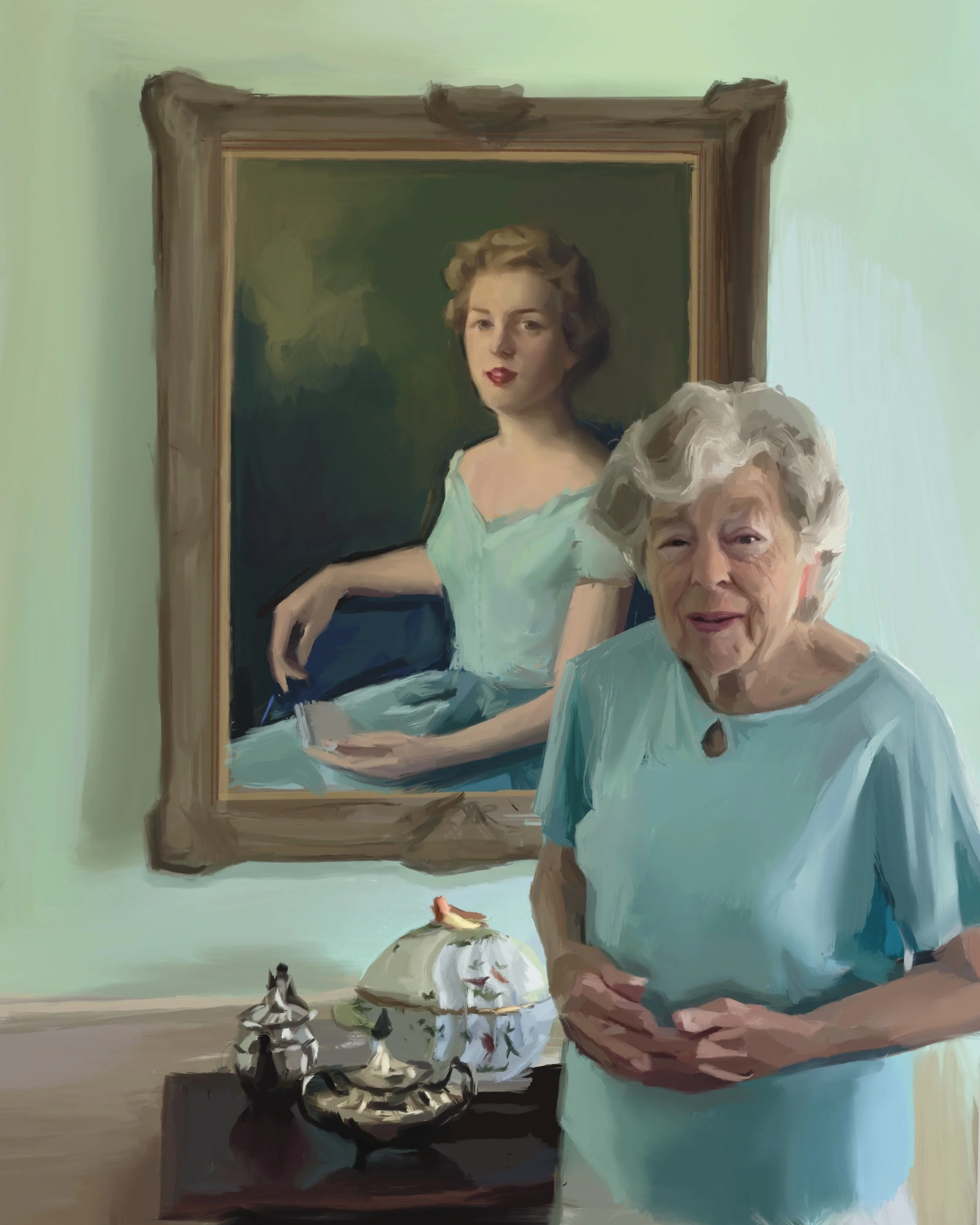 cloris | digital painting | 2023