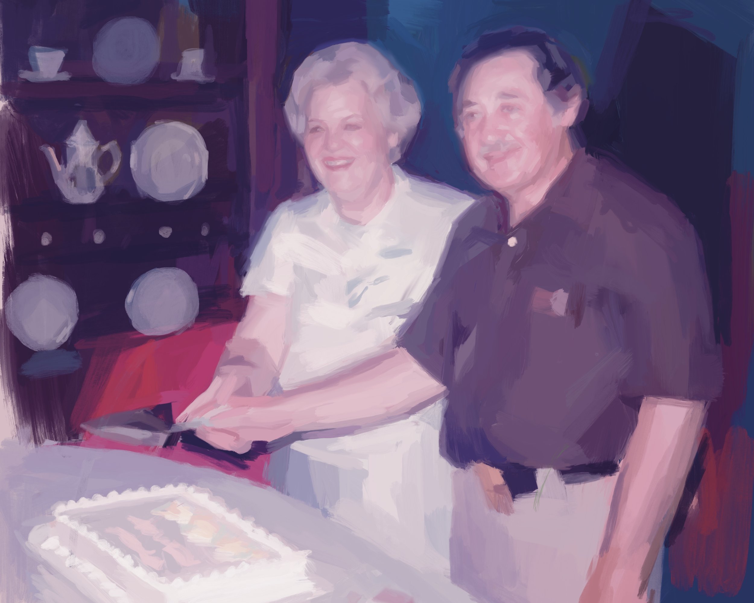 sid and alice | digital painting | 2023