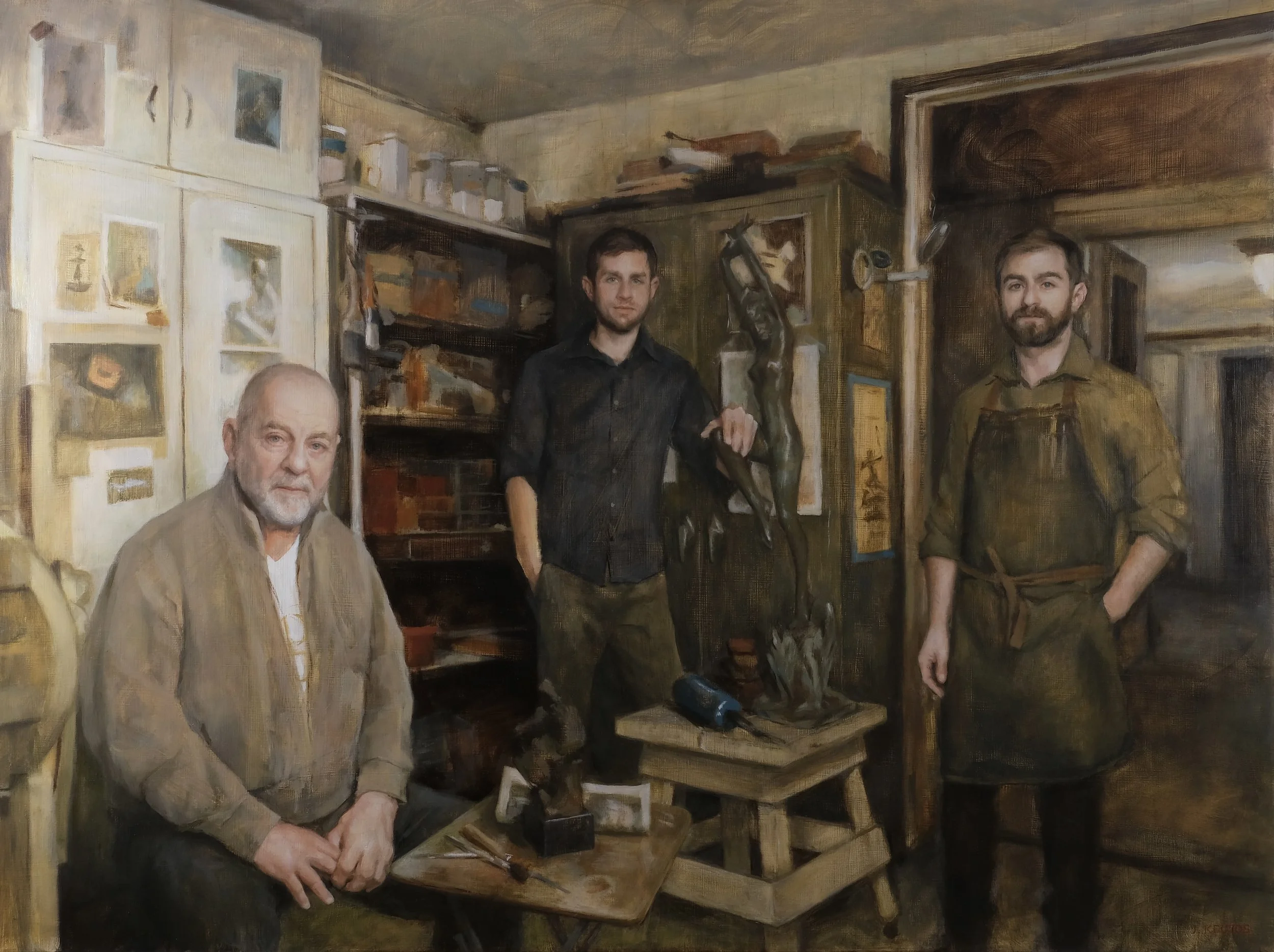 the tattis | oil on linen | 30 x 40 in | 76 x 102 cm | 2026