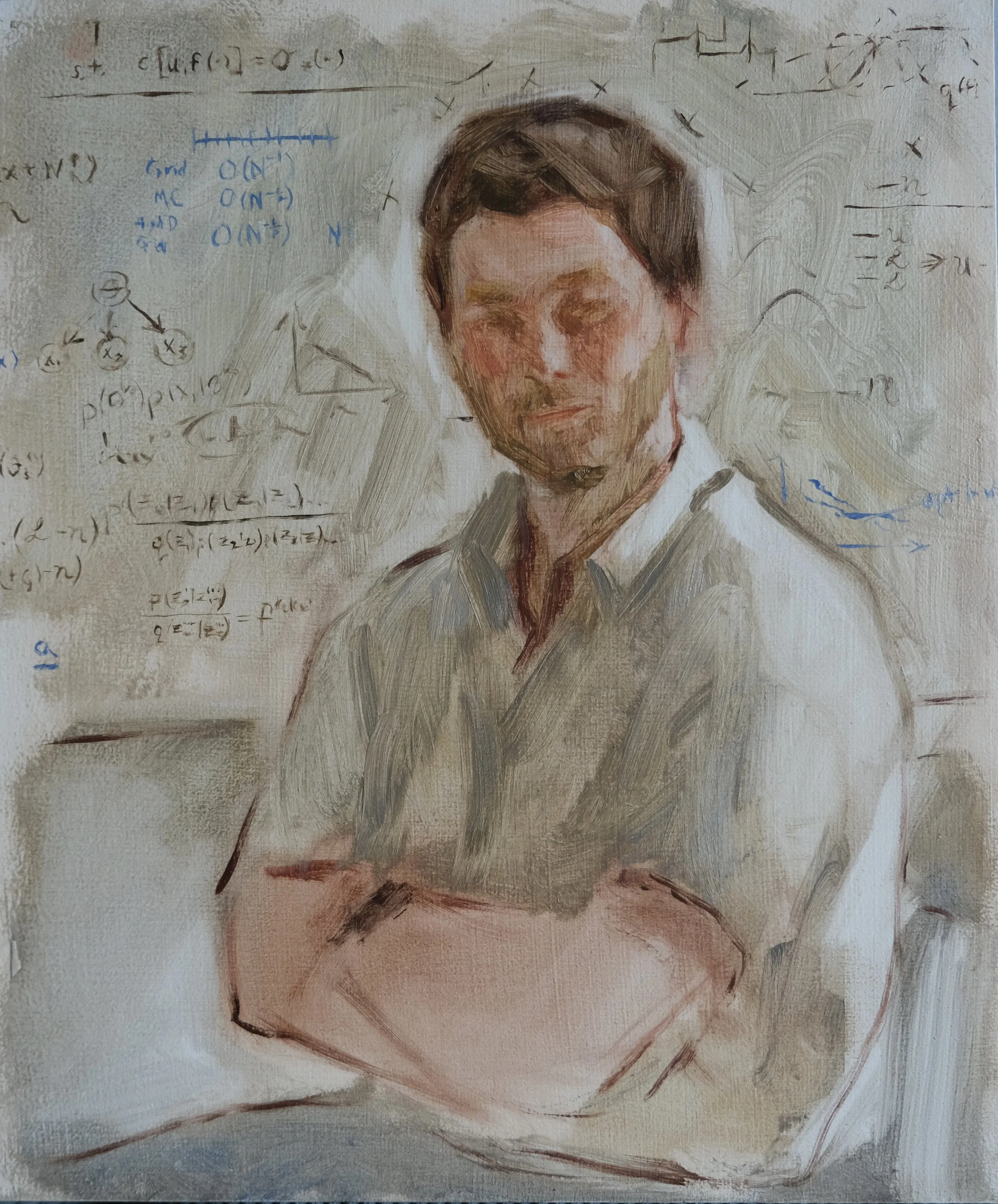 mark | oil on panel | 11 x 14 in | 28 x 35 cm | 2025