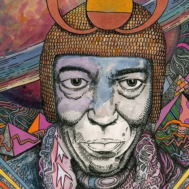 9x15&rdquo;giclee print on hotpress enhanced matte fine art paper. Original painting is  watercolor and ink on 400# hotpress. ⁣
⁣
This piece was created on commission in 2017. I had a print made of it, but I never put it up for sale. There are 5 sign