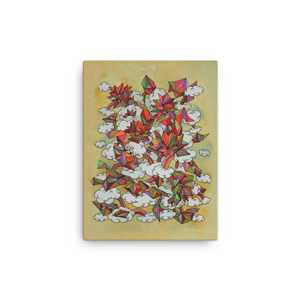 Day Bloom canvas print