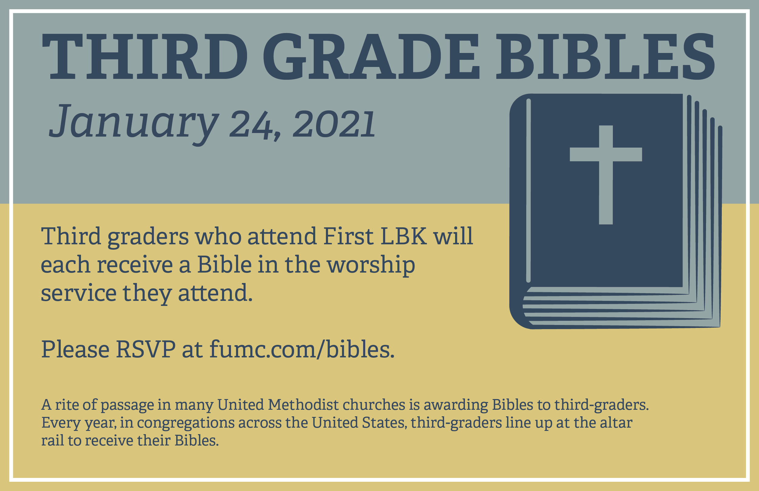 Third Grade Bibles