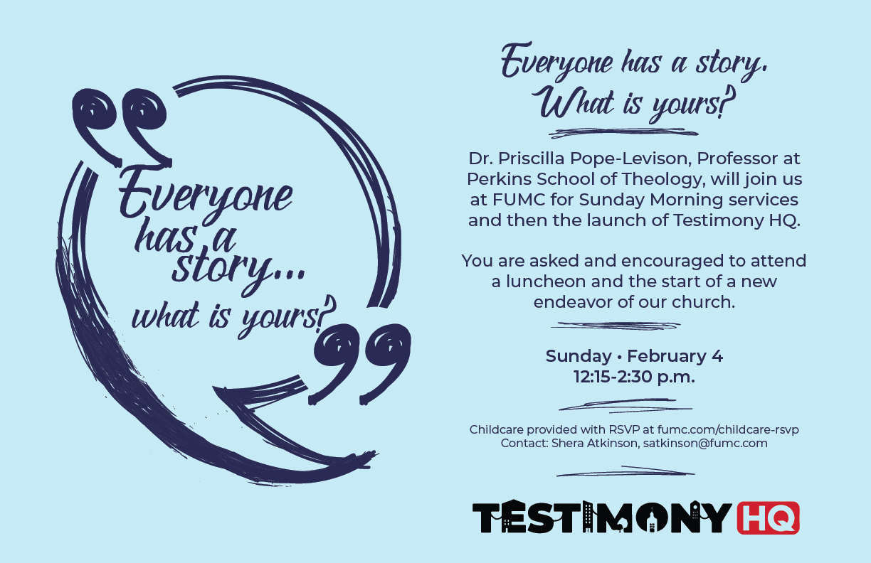 Everyone Has a Story - Testimony HQ