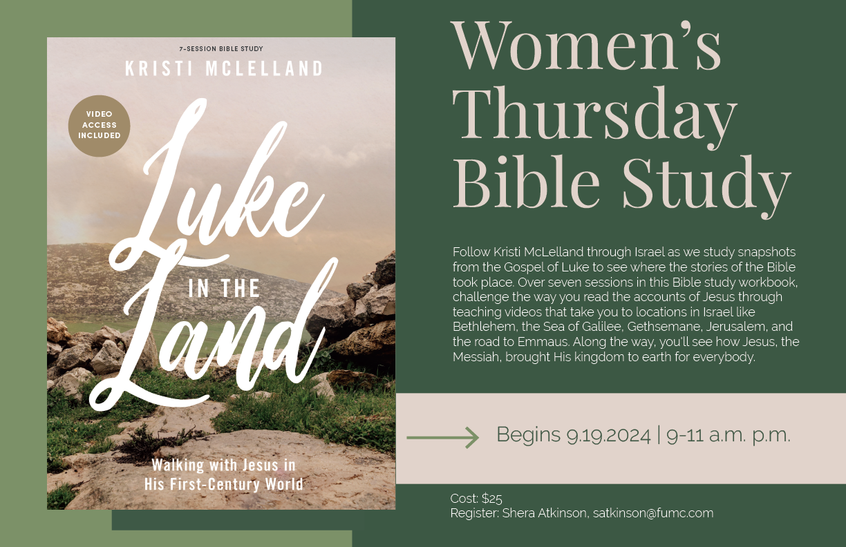 Thursday Morning Bible Study