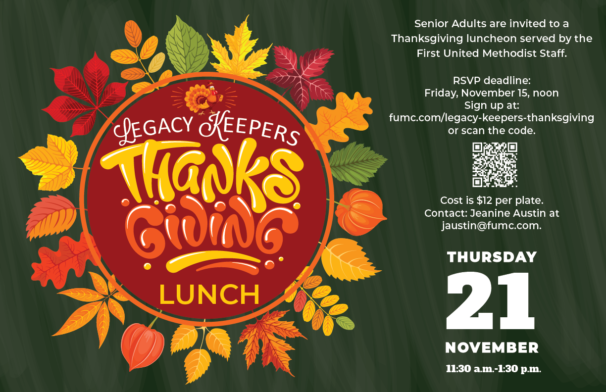 Legacy Keepers Thanksgiving Lunch