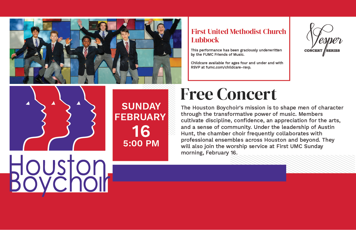 Vesper Concert Series - Houston Boychoir