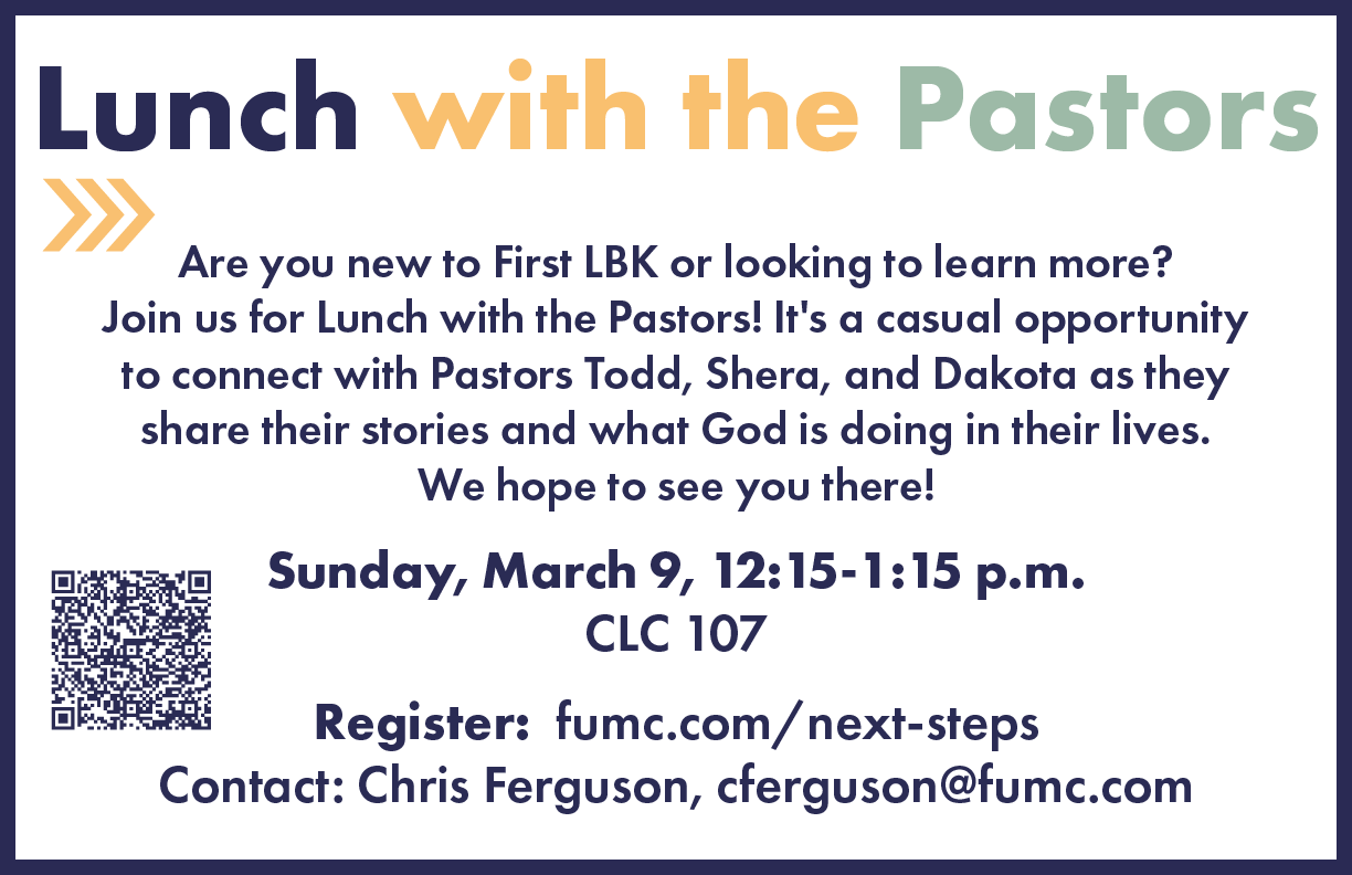Lunch with the Pastors