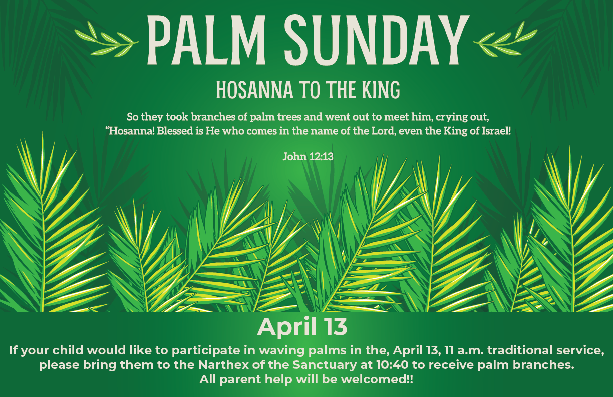 Palm Sunday - Children's Processional