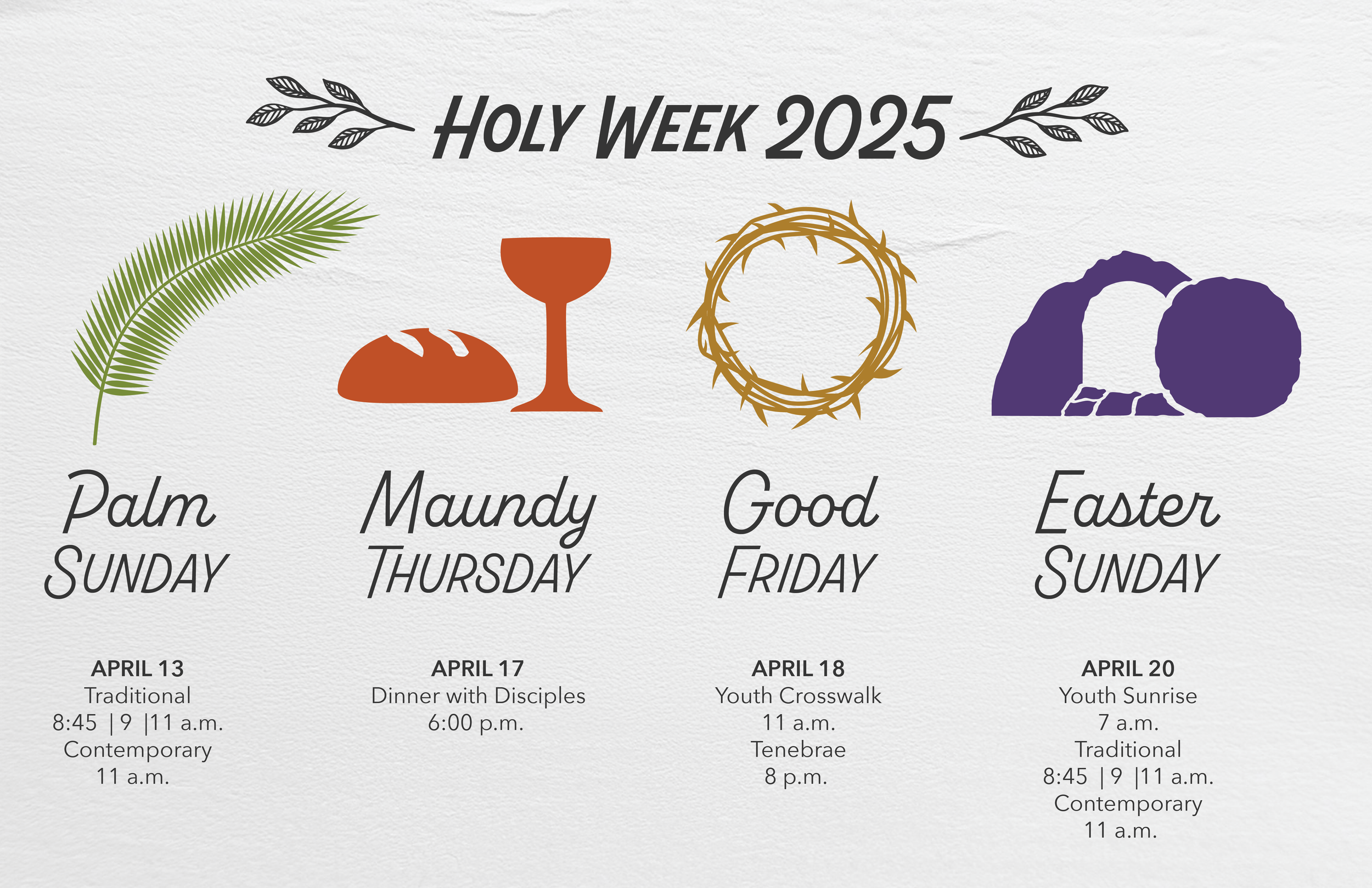 Good Friday - Tenebrae 2025