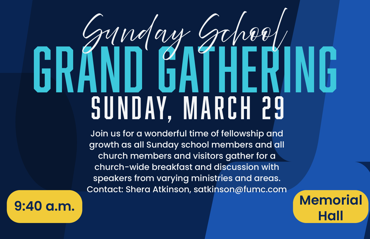 Sunday School Grand Gathering